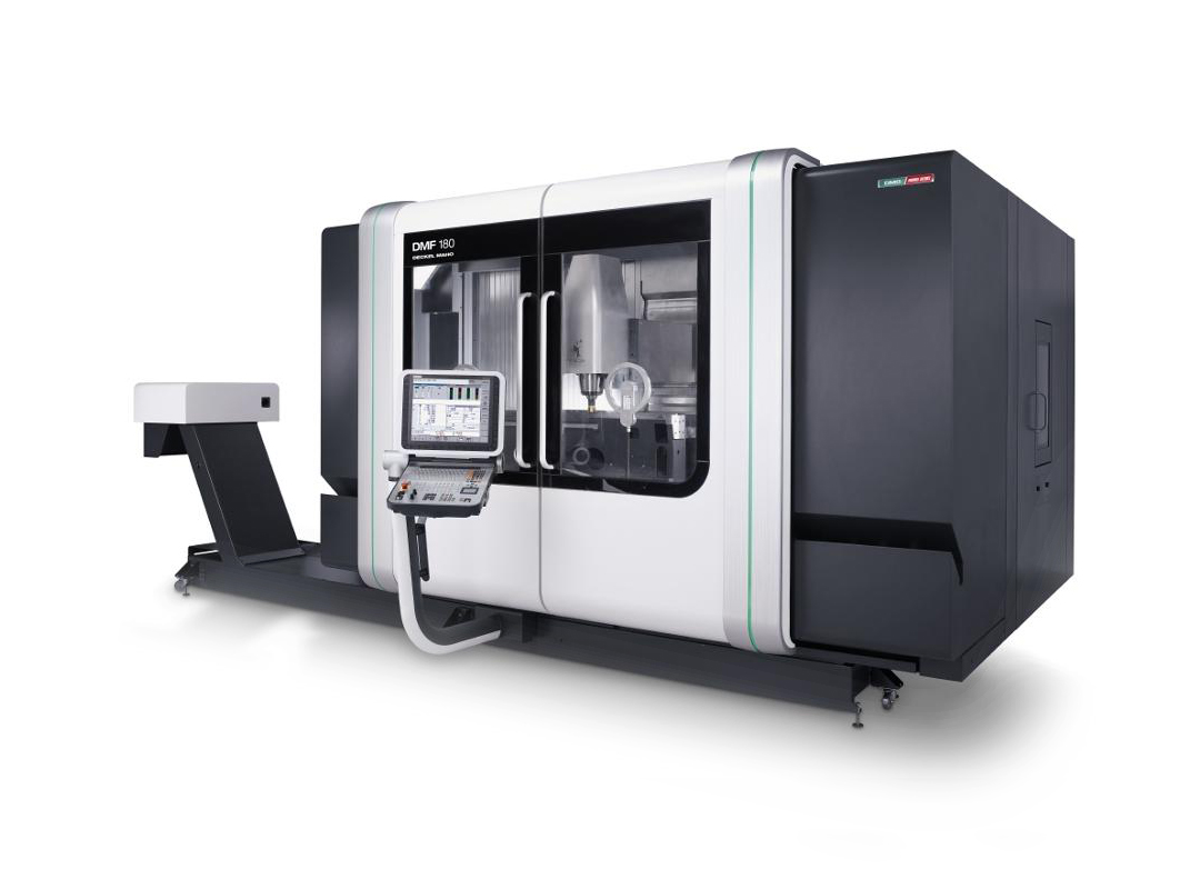 CNC-gesteuerte 5-Achs-Fahrständerfräsmaschine DMF 180-7 | CNC-Eisemann