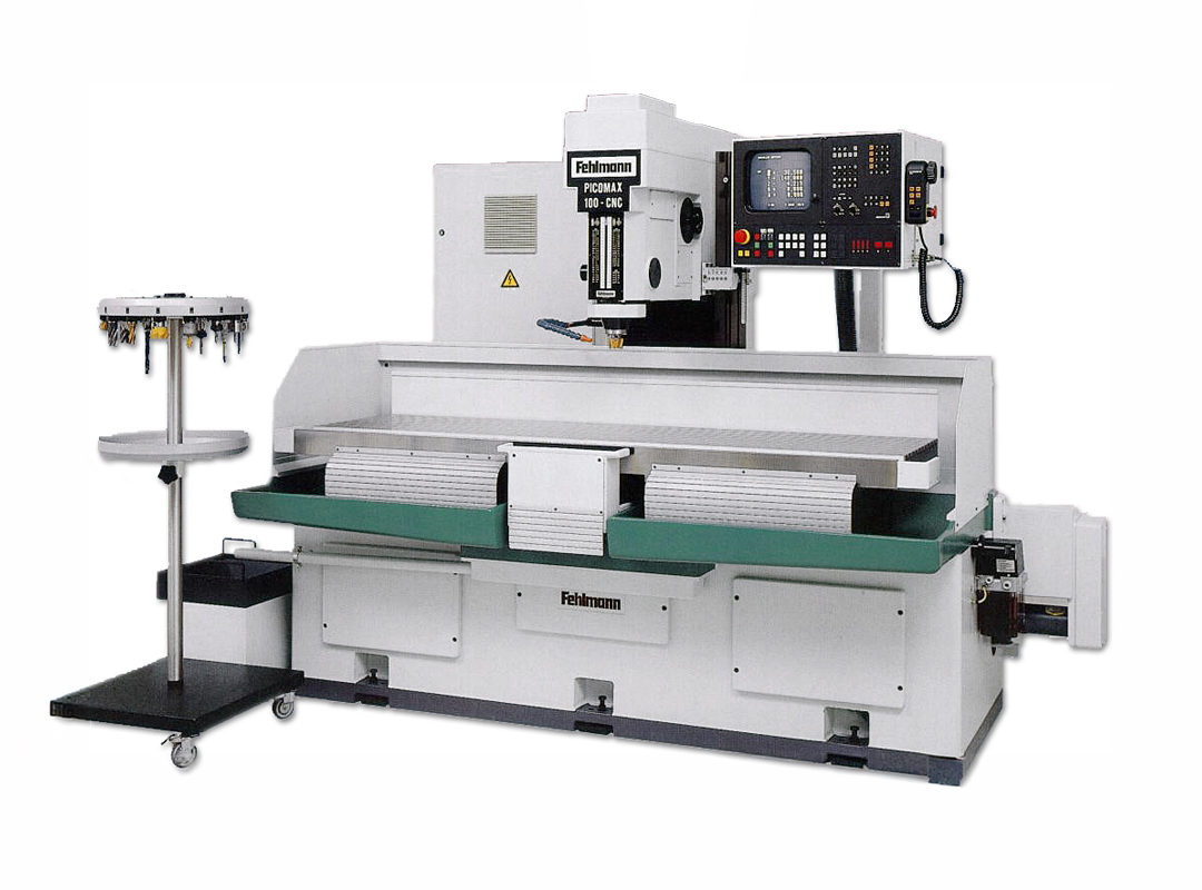 Vertikales 4-Achsen-CNC-Bearbeitungszentrum | Fehlmann Picomax 100 CNC XL | CNC-Eisemann